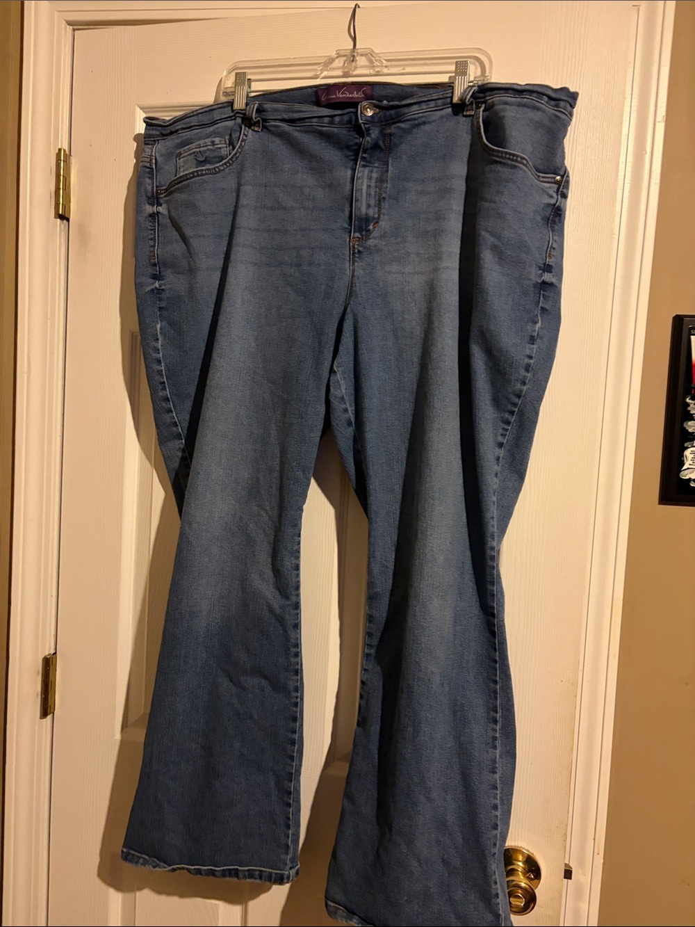 Gloria Vanderbilt Medium Blue Flare Jeans